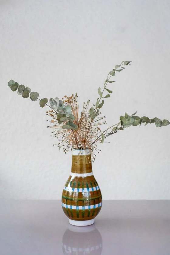 Image 1 of Faenza vase by Ingrid Atterberg for Upsala Ekeby, Sweden, 1960