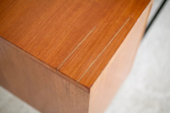 Image 1 of Design-Schreibtisch Holz und Stahl