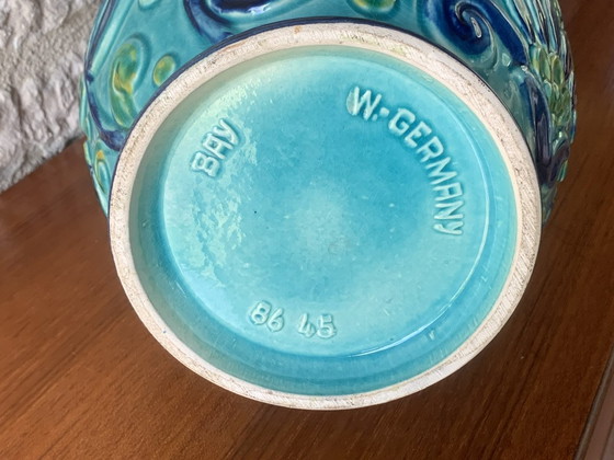 Image 1 of Grand vase de Bay Keramik, Allemagne de l'Ouest, milieu du siècle dernier, années 1960