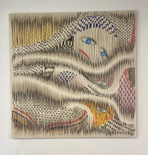 Table sculpture art textiles Ref :Pam
