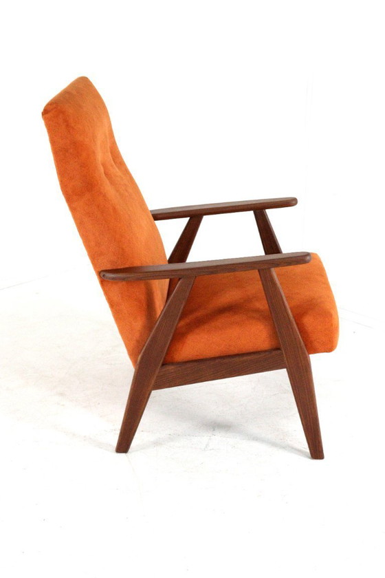 Image 1 of Vintage fauteuil 'Waalre' nieuw gestoffeerd