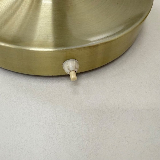 Image 1 of Lampada a disco honsel space age di design di metà secolo, anni '70, attribuita a Charlotte Perriand per les arcs