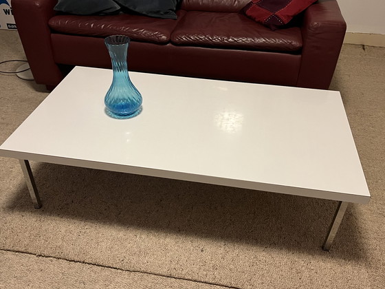 Image 1 of Vintage witte salontafel