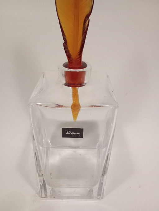 Daum Hilton & McConnico Karaffe Cheyenne plume Frankreich Nr. 3