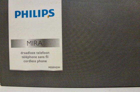 Image 1 of Vintage Philips Space Age phone, wireless.