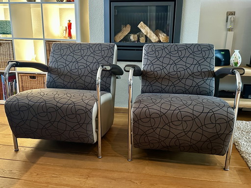 Poltrona Leolux Skylla con schienale basso