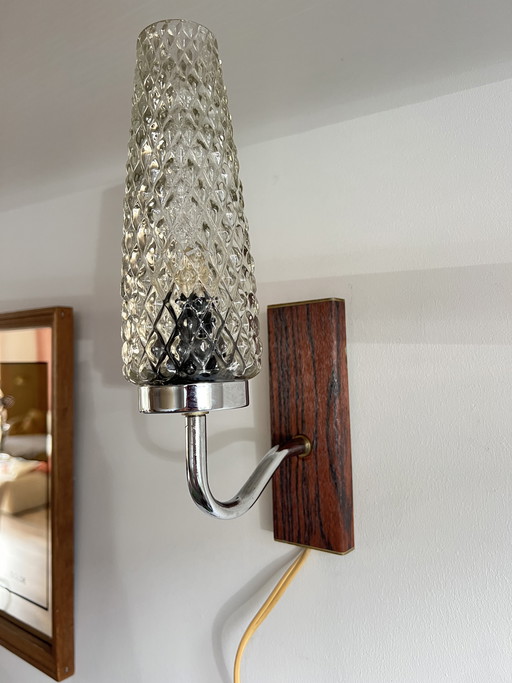 Vintage mid-century wall lamp