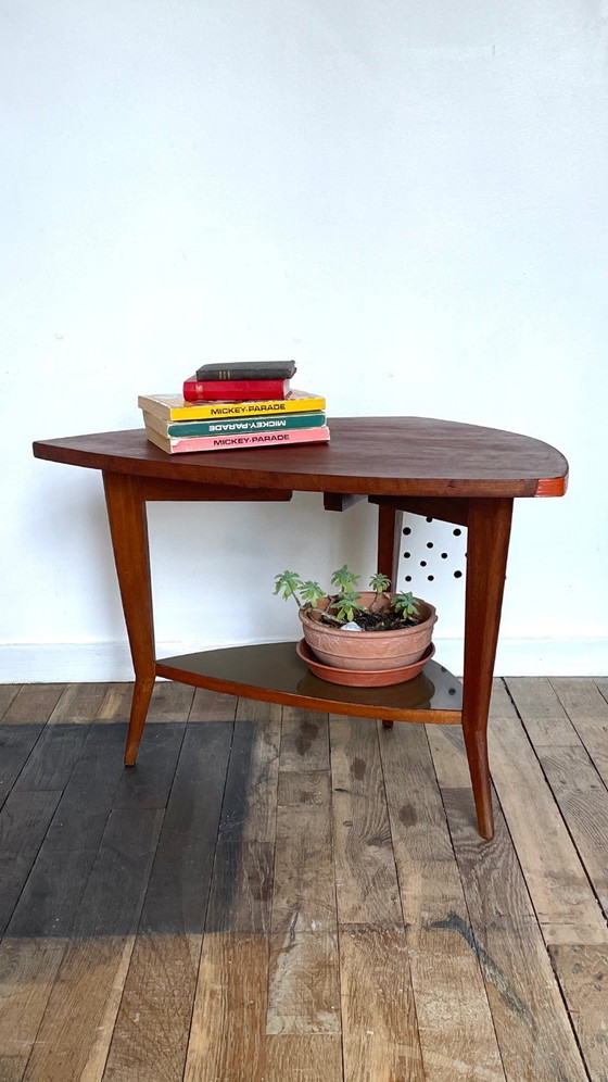 Tripod Coffee Table, 1950s/60s – Plastic, Plexiglass (photo 12 of 34)