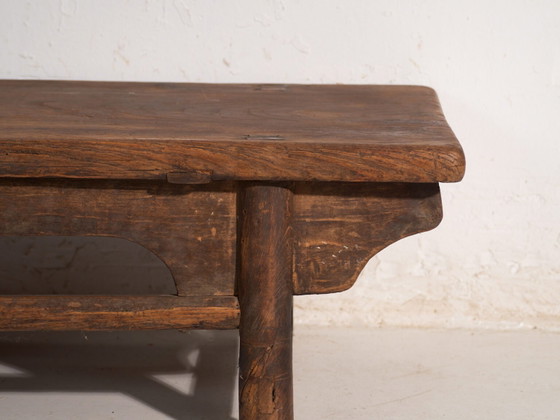 Mesa baja antigua de madera de olmo – China, circa 1900 – Mesas de centro (photo 38 of 39)