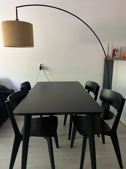 IKEA Lisabo Dining Table + 4 Chairs