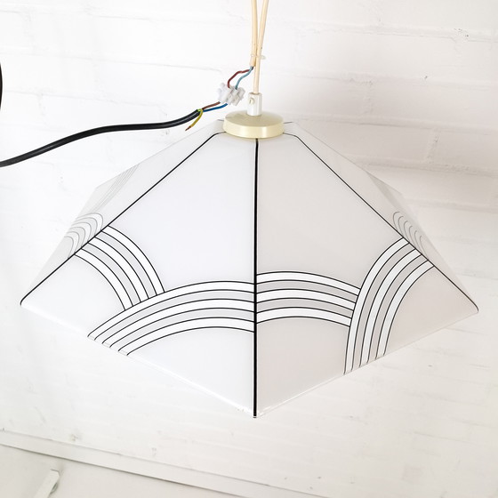 Image 1 of Lampada a sospensione vintage anni '70 in acrilico con cappello da strega