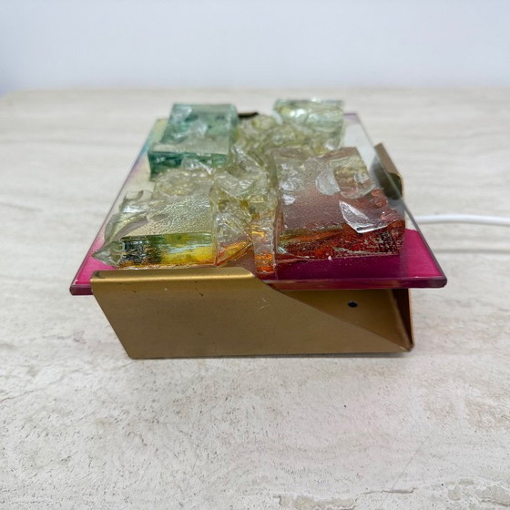 Image 1 of Cosack leuchten glass wall lamp , 1970’s