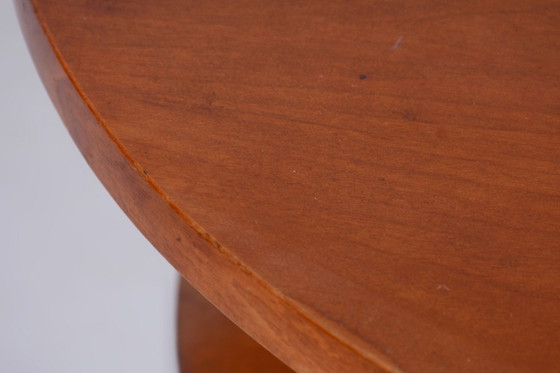 Table basse originale de style Mid-Century, noyer, hêtre, République tchèque, années 1950 – Tables basses (photo 3 of 9)