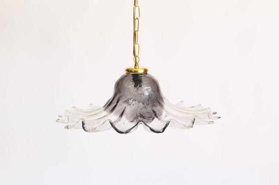 Image 1 of 1x Lampada a sospensione vintage in vetro di Murano