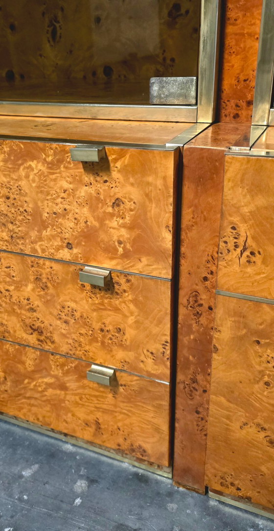 Image 1 of Set vitrines ontworpen door Jean-Claude Mahey voor Roche Bobois, 1970.