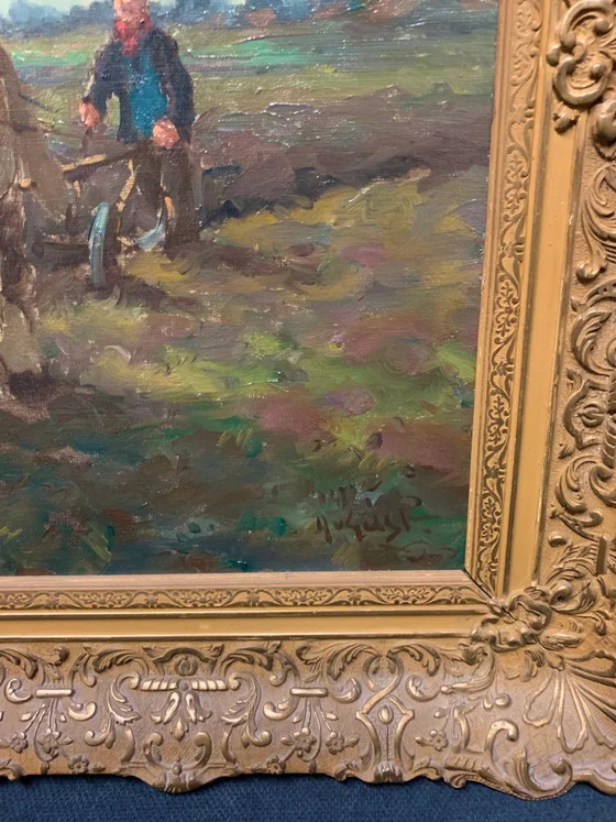 "Labourer" painting – Paintings & Drawings, Canvas (photo 3 of 5)