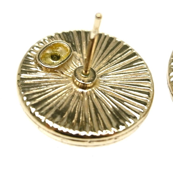Orecchini rotondi Chanel CC – Regali, Metal (photo 3 of 5)