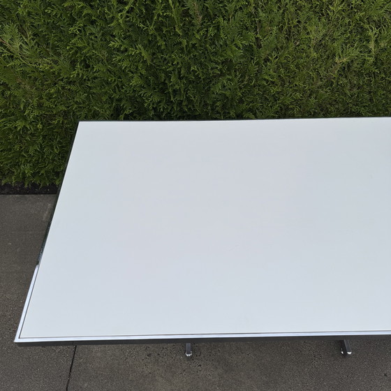 Image 1 of table à manger vintage chromée