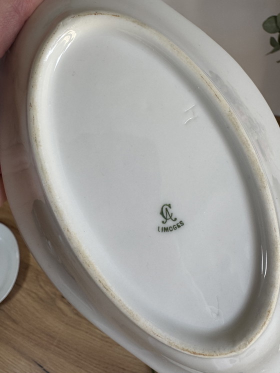 Image 1 of Set di 3 piatti da portata vintage di Limoges