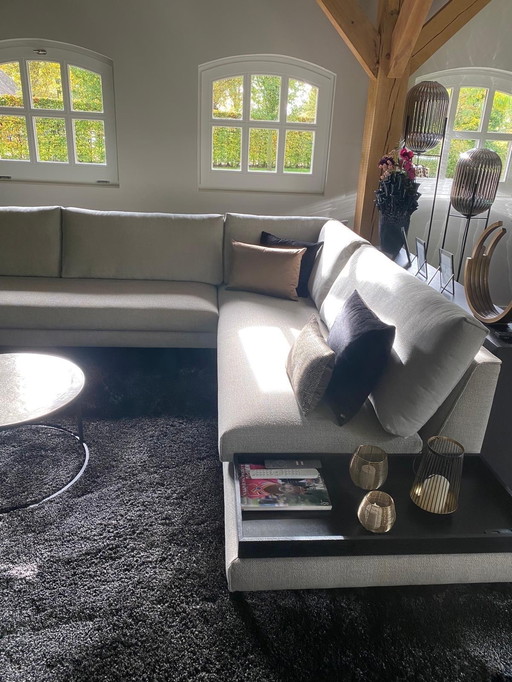 Prachtige Hoekbank Crème