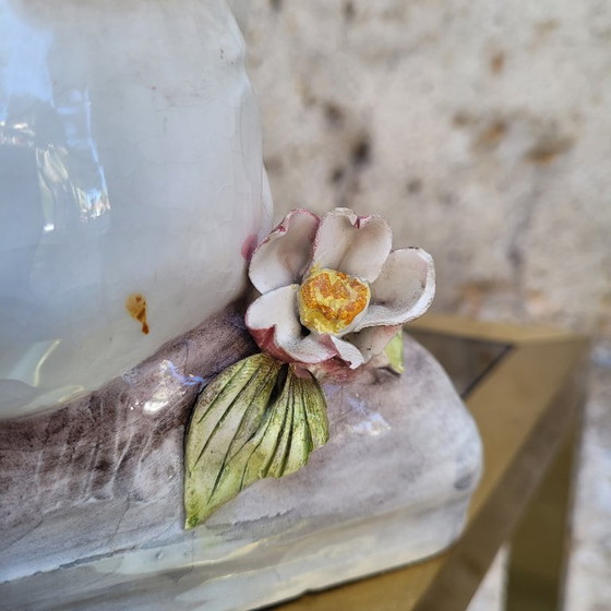 Image 1 of “Geisha”, cerámica vidriada o mayólica, Domenico Poloniato, 60’s – Italia