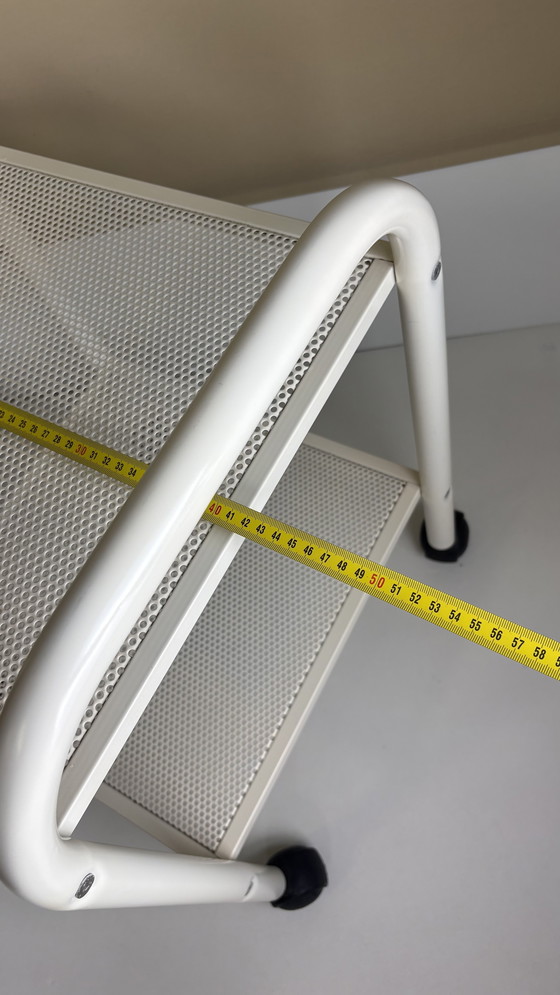 Image 1 of Vintage Space Age wit metalen design trolley Tech Innovator