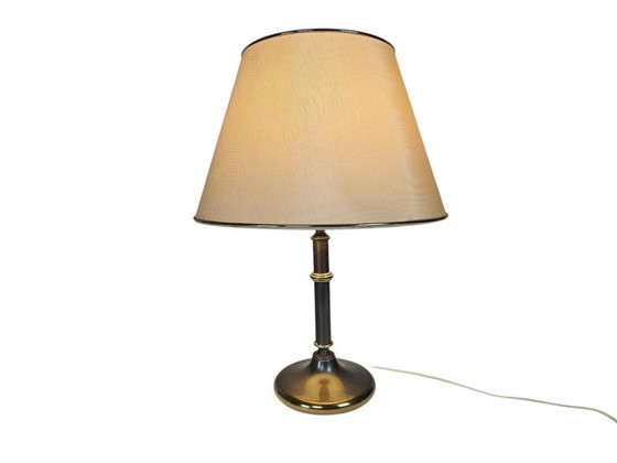 Image 1 of Herda Holland - model T 1810 - brons - tafellamp - 60's