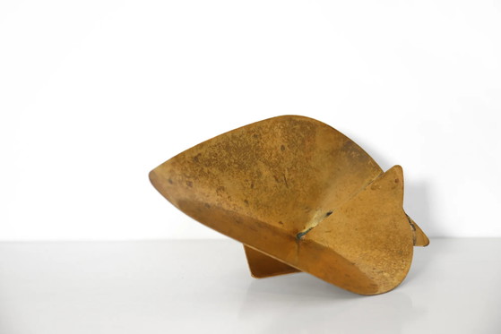 Rare brass Mathieu Matégot vide poche, 1950s – Mategot, Bowls, Mid Century Modern (photo 4 of 11)