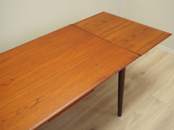 Image 1 of Teakhouten tafel, Deens ontwerp, 1970S, Productie: Denemarken