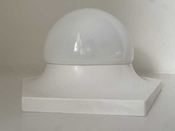Image 1 of Vintage Dutch hexagonal mid-century ceiling lamp - wall lamp 1970s.