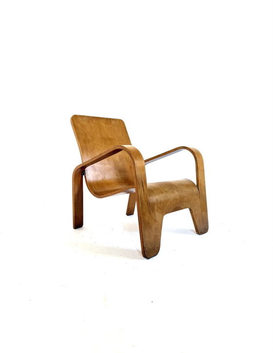 Image 1 of Fauteuil vintage « LaWo 1 », Han Pieck '46
