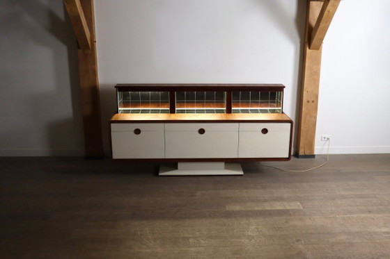 Alfons Doerr Bariomat Meuble bar motorisé avec radio, Allemagne années 1960 – Wood (photo 10 of 21)
