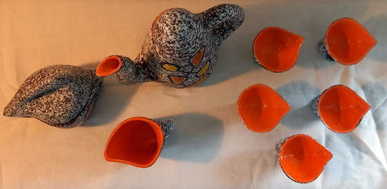 Image 1 of Kaffeeservice Le Vaucour Vallauris aus den 50er und 60er Jahren