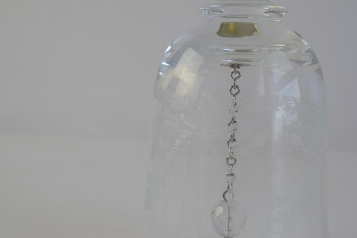 Cloche en verre vintage 1960