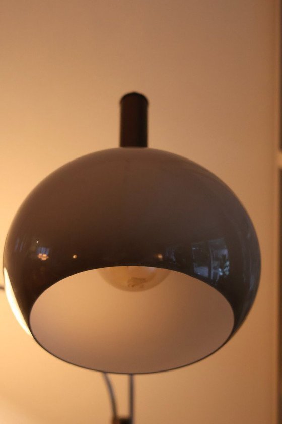 Vintage Dijkstra Floor light with adjustable globes – Dijkstra Lampen, Brass, Plexiglass (photo 16 of 29)
