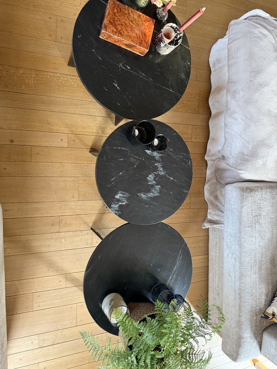 Image 1 of Runder Couchtisch aus Marmor