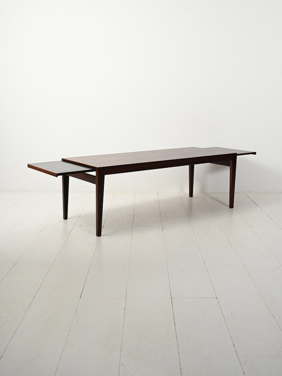 Image 1 of Coffee table in rosewood by Severin Hansen for Haslev Møbelsnedkeri