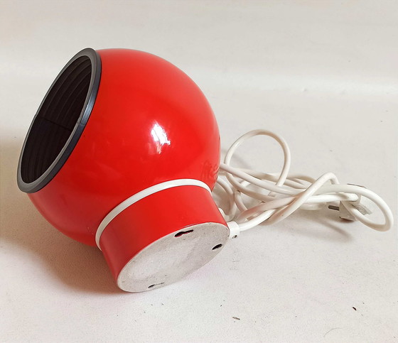 Image 1 of Lita ball lamp bright red Space Age 70s