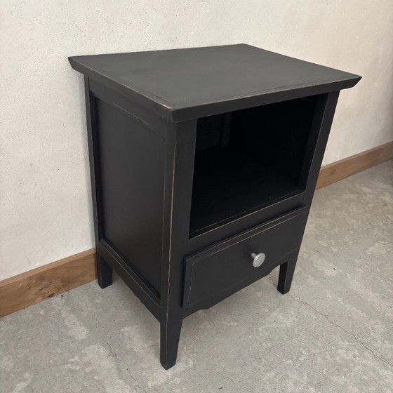 Image 1 of Small wooden bedside table