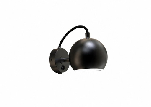 Frandsen Ball Wandleuchte Schwarz