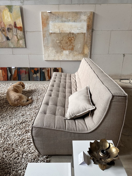 Ethnicraft 3 Zits bank 