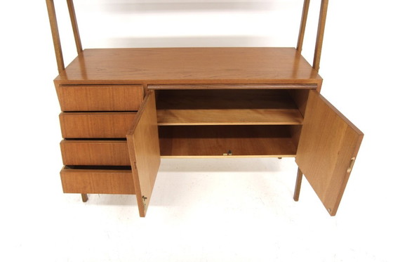 Image 1 of Scrivania da scrivania scandinava in teak, Svezia, 1960