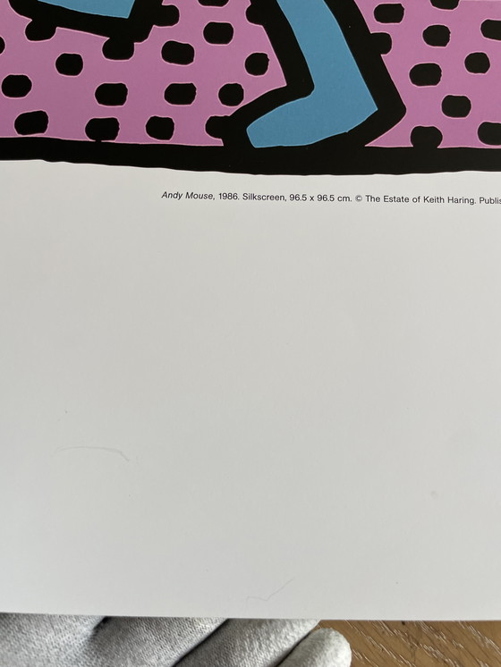 Image 1 of Keith Haring (1958-1990), Andy Mouse, 1986, Copyright The Estate of Keith Haring, Publié par teNeues, Imprimé en Allemagne