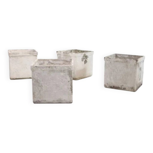 Fioriere quadrate di Willy Guhl per Eternit – plantenbak, Stone, Design (photo 2 of 9)