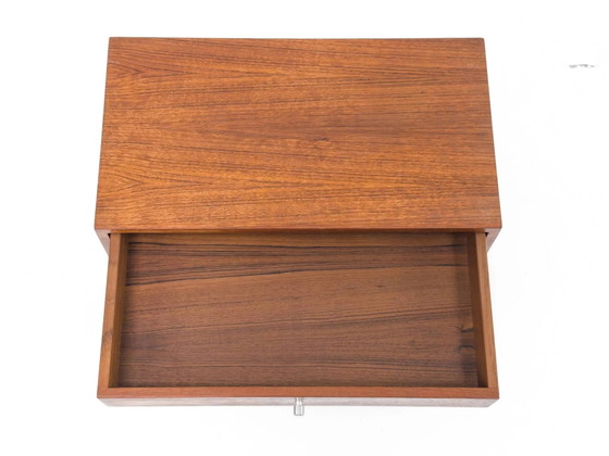 Teak Wall Console #131 by Kai Kristiansen for Aksel Kjersgaard, 1960s – Shelving unit, Aluminium (photo 9 of 16)