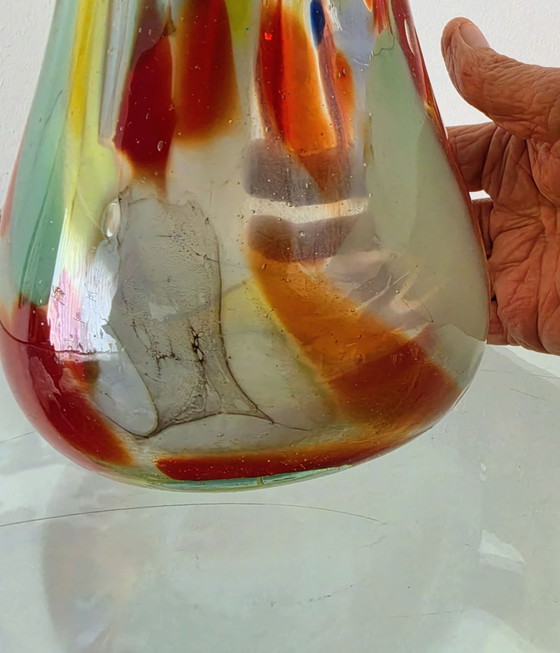 Zabkowice Glassworks Polonia, vaso multicolore – Vasi, Vetro (photo 11 of 13)