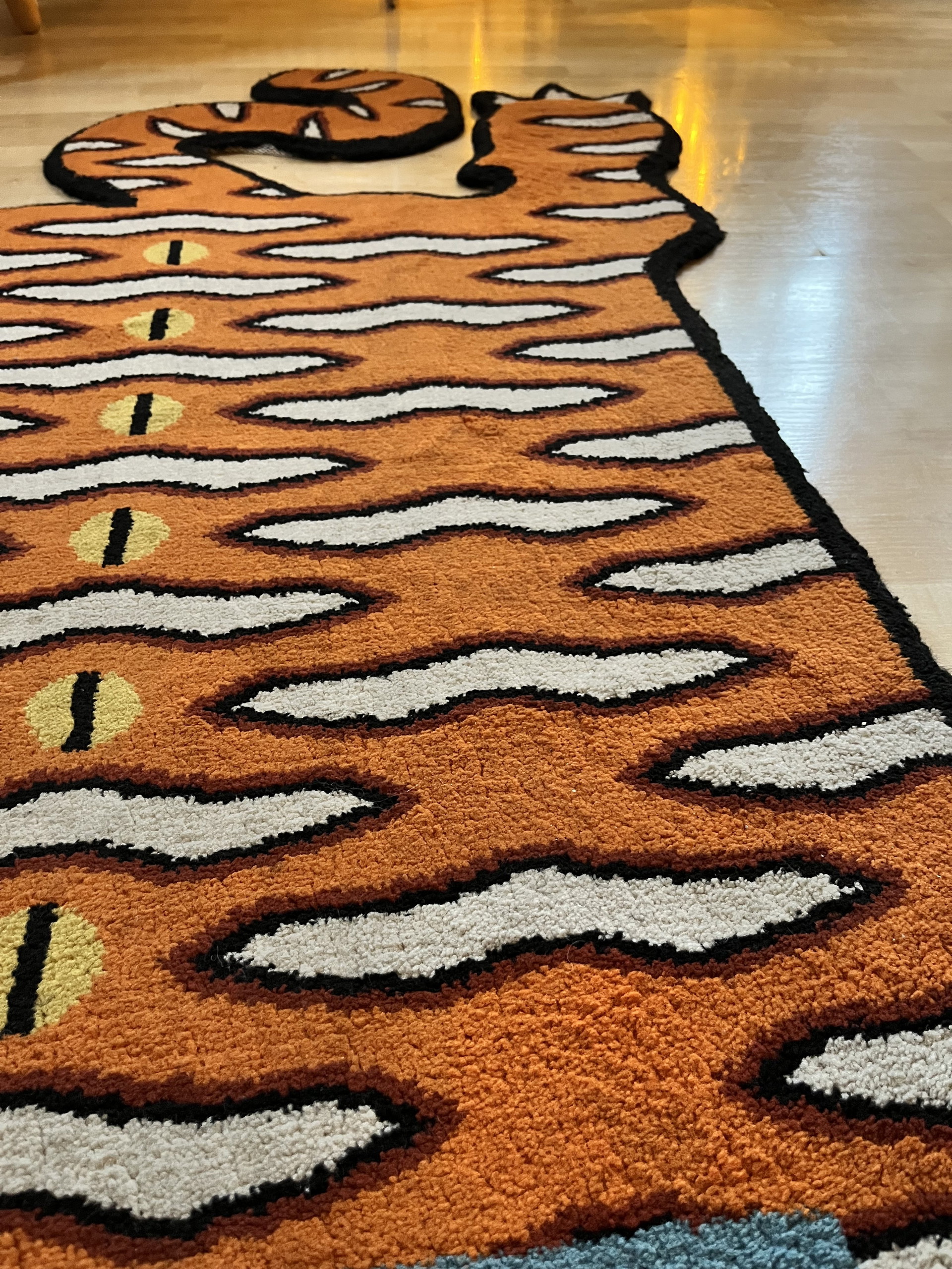 IKEA x Walter van Beirendonck Glodande Tijgertapijt | €810 | Whoppah
