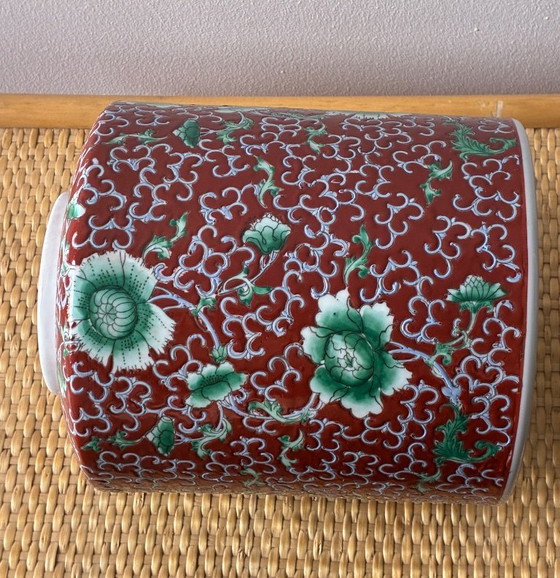 Image 1 of Vintage Jingdezhen China Hard Porcelain Vase