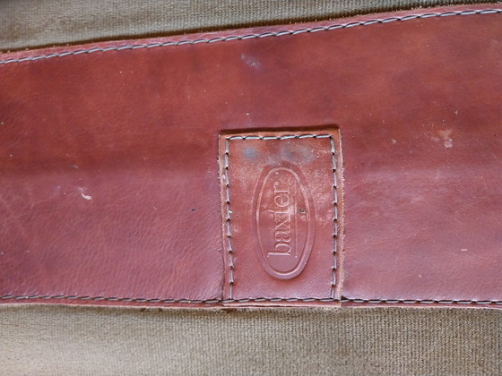 Image 1 of 1 divano a 2 posti Baxter Acron di Marco Milisich anni '70 in pelle di bufalo