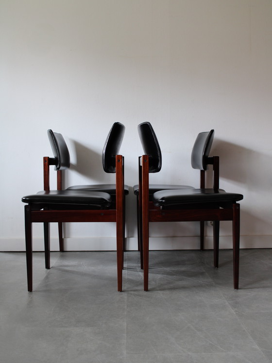 Image 1 of Chaises de salle à manger vintage hollandaises de TopForm